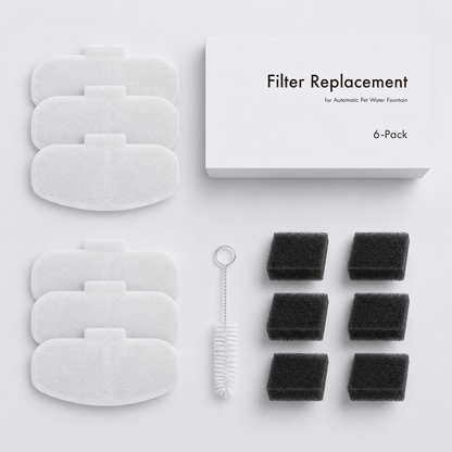 Neptuno Smart Fountain Filters – 6 Pack