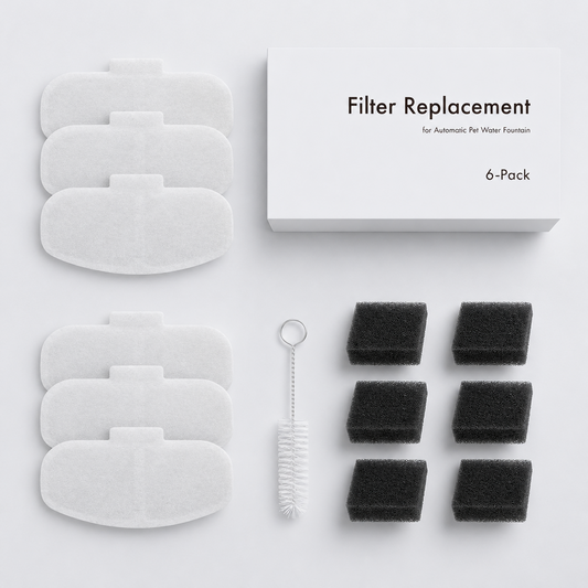 Neptuno Smart Fountain Filters – 6 Pack