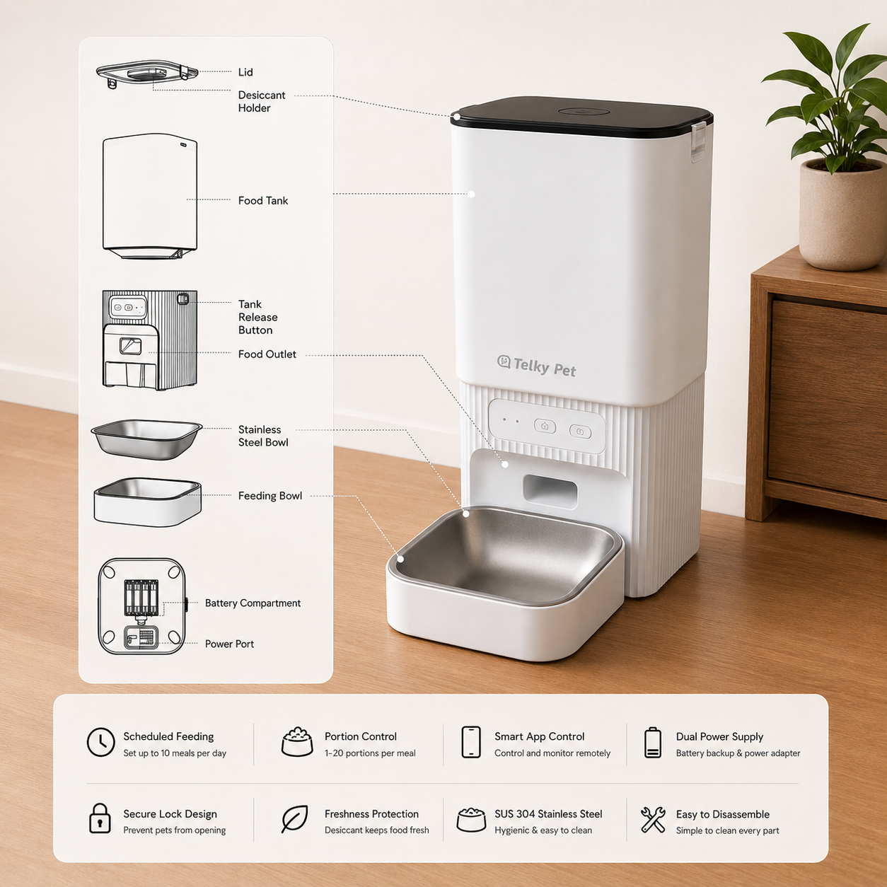 Dori Smart Pet Feeder